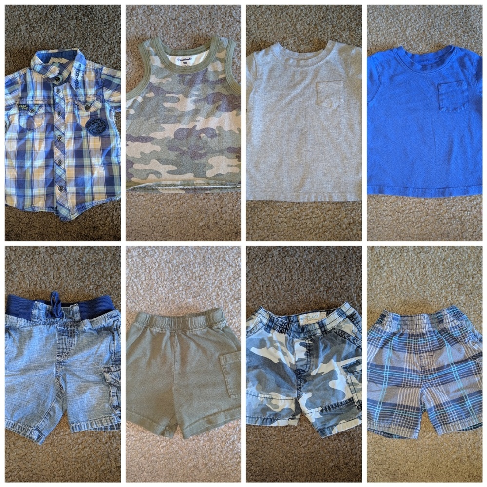11pc. Boys 18M Shirts Shorts Clothes Lot/Bundle